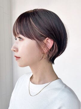 アイティーバイアルバム 藤沢店(IT by ALBUM) インナーショート_グレーベージュレイヤーロング_ba461191