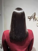 エニィ 池袋西口(Any)&nbsp;黒髪/グレーベージュ/レイヤーロング/前髪パーマ/池袋/na29