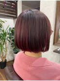 インナーカラーカシスピンク