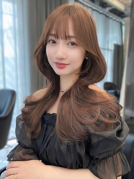 アイシー 表参道(ICY) 上品可愛いくびれロング＊ブリーチなしカラー【木南育】