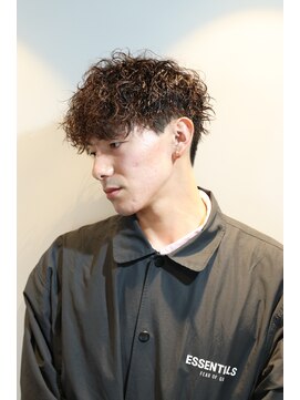 ツーエイチ 新宿(2H) 新宿/波巻きパーマ/ツイストスパイラル/新宿理容室/メンズヘア