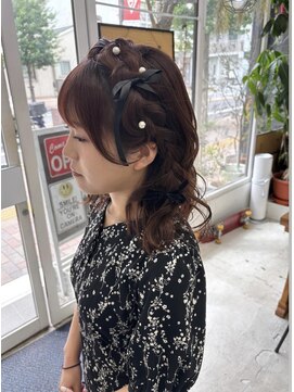 ベニス(VENICE) ふわふわ編み込みhair set