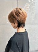 ハイトーン/束感ショートスタイル