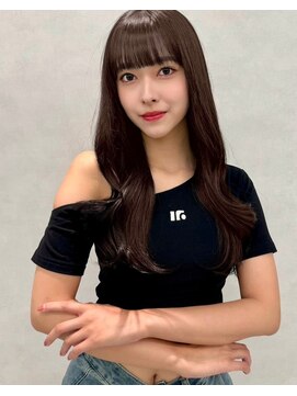 エジョン 八幡山店(Aejon) レイヤーロング/ヘルシースタイル/韓国ヘア/ベビーピンク/調布