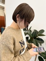 ノエ(noe)&nbsp;ミニボブ（20代/30代/ベージュ/グレージュ）MK60