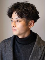 ポルテオムプレス(PORTE HOMME PRES)&nbsp;刈り上げセンターパート