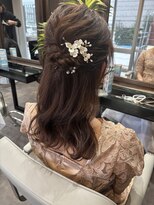 ルミヘアー 金沢駅西口店(Lumi hair)&nbsp;ハーフアップ