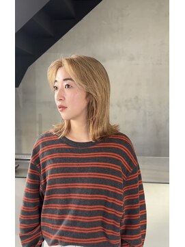 キーダ(KEEDA) ブリーチカラー/イエローブロンド/ミディアム