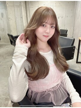 ジゼル 中津大分(GiseL) マロンベージュ髪質改善トリートメント韓国風巻きミルクティー