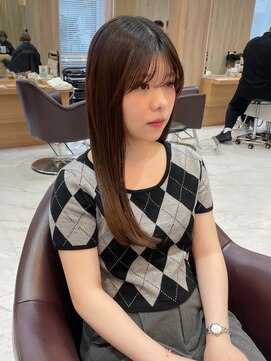 ユウヘアー 千代田橋店(U Hair) シースルーバング