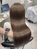 【郷家指名】［髪質改善ストレート］+カット+カラー+髪質改善TR (表参道)