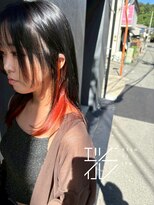 エツニイル(etsuniiru)&nbsp;アクリル☆オレンジ