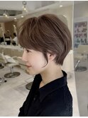 マッシュショート/韓国/レイヤーカット/外苑前