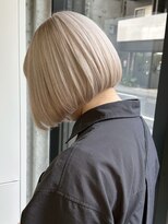 ヌエン 渋谷(NU/EN)&nbsp;【shou】秋のトレンドケアブリーチで作るミルクティーベージュ