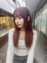 リークフー(Ree cu fuu)&nbsp;レイヤーカットレイヤーミディ透明感カラーハッシュカット