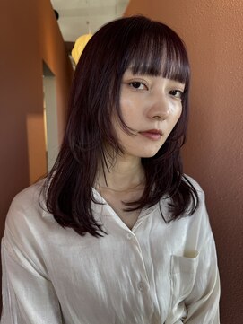 プロス(Pros) 表参道/ブリーチなし/レイヤーカット/ヘアセット