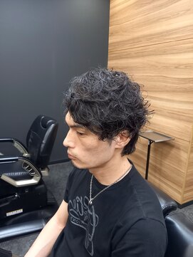 男を磨くメンズサロン オム グランド(HOMME GRAND) 無造作パーマ
