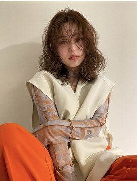 ユニックウメキタ(unique UMEKITA) ゆるふわスタイルの可愛いボブパーマ 20代/30代/40代