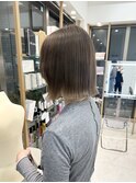 ベージュカラーで色落ちも綺麗に