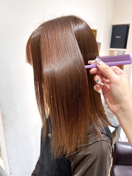 コワファースト させぼ五番街店(COIFF1RST) 大人気ストレート×ブラウンカラー