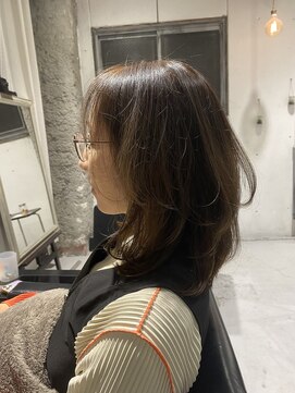 美容室カードル 新小岩店(Cadre) 【30代～50代】ナチュラルミディボブ×エフォートレス透明感