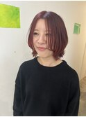 スパイシーレッドのくらげボブ