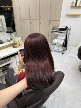 アイズ 横浜(IS) 【HARUNA指名限定】チェリーレッド/横浜美容室