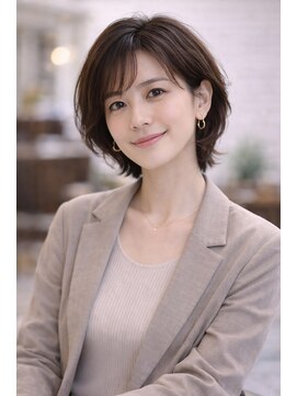 ヘアートランク(hair TRUNK) ナチュラル上品ショートカット