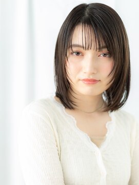 ドクターズ サロン ラブ(Dr's Salon LAB) 暖色系カラーミディアム大人美人ウェットヘアe古河20代30代40代