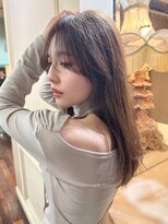 アクシス カリヤ(`AXIS KARIYA)&nbsp;似合せカット大人ガーリーイメチェン前髪ピンクベージュ刈谷