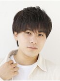 柔らかい束感で重く見せない好印象ナチュラルマッシュ20代30代
