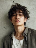 ダブルアール(RR MEN'S SALON)&nbsp;波巻きツイストスパイラル/リバースセンターパート/由比ヶ浜