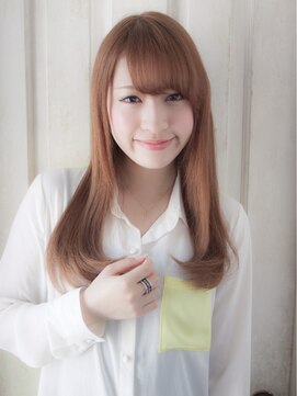 リリアン 表参道(relian) 美髪ストレートヘア☆ヌーディーカラー