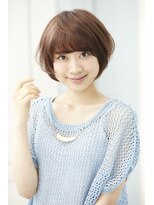 ミチオ ノザワ ヘアサロン ギンザ(Michio Nozawa HAIR SALON Ginza)&nbsp;ひし形シルエットでみせる大人ショートボブ