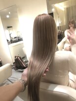 インプルーヴ アートスタイルヘアー(imProve Art style hair)&nbsp;透明感のある3Dミルクティー&シールエクステロングヘアー☆
