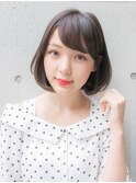 流しバング まとまるボブ グレージュ &nbsp;&nbsp;&nbsp;☆