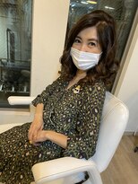 ロカット サロン(Roquat Salon)&nbsp;じゅんじゅんさんカラーまきまき【ヘアアレンジ　立川/立川南】
