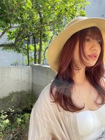 ビューティーサロン グレース(BeautySalon GRACE)&nbsp;リップレイヤー×ブリーチなしアプリコットピンク