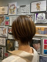 シティラボ(city Labo)&nbsp;女性らしさが増す♪メリハリショートボブスタイル＊