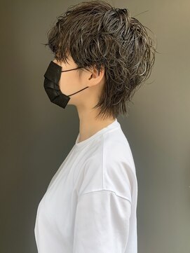 ラウンジ モリオ イケブクロ(Lounge MORIO Ikebukuro) 【morio池袋】かっこいい色気ウルフパーマショート♪