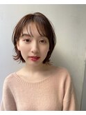 小顔可愛い大人ボブ