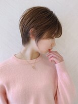 ロンド ストラーダ 心斎橋(Lond strada)&nbsp;ショート×ハイライト白髪ぼかし×シルキーベージュ[心斎橋]