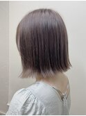 透明感たっぷりグレージュカラー momoko