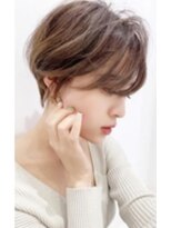 カリン 町田店(carin)&nbsp;ショートボブ☆　耳かけショートボブ