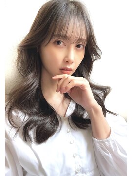 チョビー(Chobii) コテ巻き風デジタルパーマ韓国風ロングヘアchobii表参道/栗原71