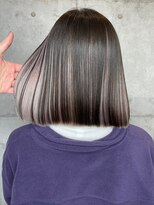 マックス フォー ヘアー(MAX FOR HAIR) 【デザインカラー】綺麗なボブ×高めインナーカラー◎