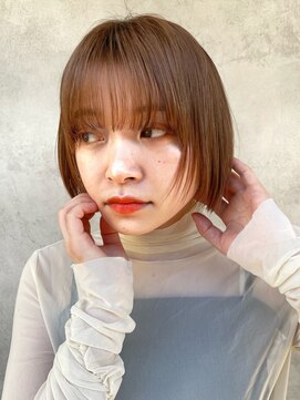 メゾンドイギー(MAISON de IGGY) ミニボブ/ベージュカラー#大人ガーリー#チョコレート#プリカール