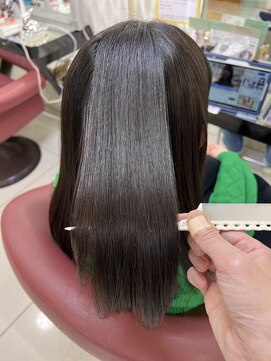 クオリス 上福岡店(QUALIS) 30代40代50代髪質改善美髪艶髪水素ケアカラーロングストレート