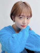 トルネード(TORNADO)&nbsp;大人ショート 前髪あり 丸みひし形 丸顔面長エラ張り絶壁 A802