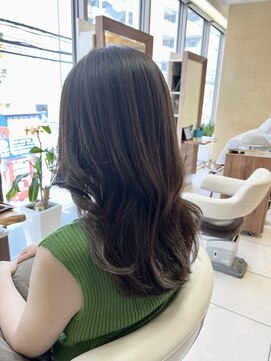 ファーレンピュア(FAHREN PURE) 韓国ヘア/オリーブベージュ/グレージュ/セミロング/和光市